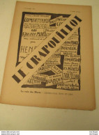 WWI Rare Journal Le Crapouillot (né  dans Les Tranchées ) Format 25 Cm X 33 Cm -   -15 Novembre1919 - très Bon état - Französisch