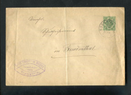 "WUERTTEMBERG" 1895, Ganzsachenumschlag Mit Stempel BOENNIGHEIM" (A2183) - Postal  Stationery