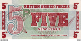 BRITISH ARMED FORCES - Billet De 5 Pence 2eme Séries - Militaire - Neuf UN - Fuerzas Armadas Británicas & Recibos Especiales