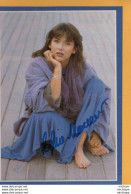 N°30   PHOTO  PAPIER   SUR SUPORT CARTON DE  SOPHIE  MARCEAU   FORMAT  22X30 - Sonstige & Ohne Zuordnung