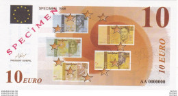 SPECIMEN   10 Euros - Fictifs & Spécimens