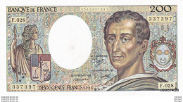 200 Francs  Montesquieu   1985  F  028   S P L - 200 F 1981-1994 ''Montesquieu''