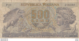 Italie  500 Lire - Sonstige & Ohne Zuordnung