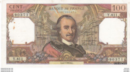 100 Francs   Corneille 1974  Y  811 - 100 F 1964-1979 ''Corneille''
