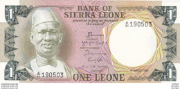 SIERRA LEONE -  1 Leone 1984 - Etat Neuf - Sierra Leone