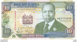 10 Shillings Kenya 1992 Ttb - Kenya