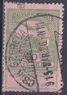Hongrie 1913 Mi 141  Turul Sur La Couronne De Saint-Étienne Aide Aux Victimes Des Inondations     (A16) - Used Stamps