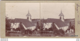 PHOTO STEREOSCOPIQUE 10 MARAYE EN OTHE   L Eglise - Sonstige & Ohne Zuordnung