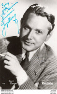 N°1562   SIGNATURE SUR  CARTE   DE  GUY BERRY   9X13cm TRES   BON ETAT - Andere & Zonder Classificatie