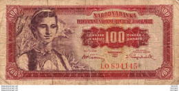 YOUGOSLAVIE 100 Dinara - Yugoslavia