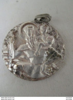 Médaille   Saint Christophe Métal Argenté - Other & Unclassified