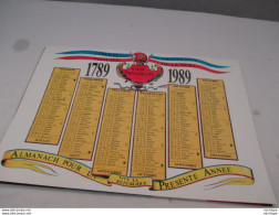 Calendrier Révolutionnaire Avec La Marseillaise Complète Avec Tous Ses Couplets - Petit Format : 1991-00