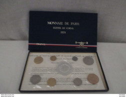 FRANCE - Coffret De La Monnaie De Paris - De Fleurs De Coins 1974 - Andere & Zonder Classificatie