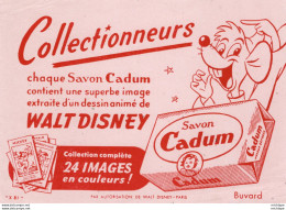 BUVARD - Savon Cadum  - Walt Disney - Autres & Non Classés