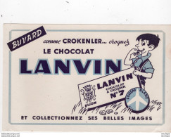 BUVARD -    Chocolat  Lanvin - Autres & Non Classés