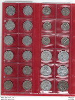 Lot De 124 Pièces De Monnaies  Françaises - Année Toute Différentes Par Genre -quelques Unes Sot Neuves 560 Gr Environs - Lots & Kiloware - Coins