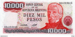BILLET ARGENTINA NOTE 10000 PESOS (1977) NEUF - Argentine