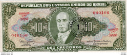 Brésil  10 Cruzeiros 040106  Ce Billet A Circulé - Brésil