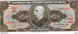 Brésil  5 Cruzeiros  004037   Billet  Neuf - Brazil