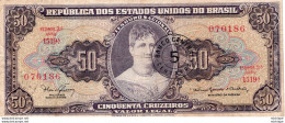 Brésil  100 Cruzeiros 032477  Ce Billet A Circulé - Brésil