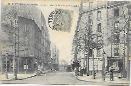 CPA Paris Rue Héricart Prise De La Place Saint-Charles - District 15