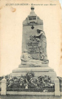 62 - Auchy Les Mines - Monument Aux Morts - Etat écornée - CPA - Voir Scans Recto-Verso - Other & Unclassified