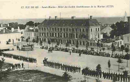 17 - Ile De Ré - Saint Martin - Hotel Des Cadets - Gentilhommes De La Marine - Animée - CPA - Voir Scans Recto-Verso - Saint-Martin-de-Ré