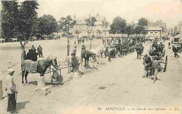 80 - Abbeville - Le Marché Aux Chevaux - Animée - CPA - Voir Scans Recto-Verso - Abbeville