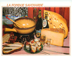 Recettes De Cuisine - Fondue Savoyarde - Gastronomie - CPM - Voir Scans Recto-Verso - Recipes (cooking)