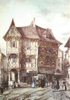 63 - Thiers - Château Du Pirou - D'après Une Gravure D'époque - Gravure Lithographie Ancienne - CPM - Voir Scans Recto-V - Thiers