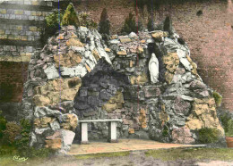 62 - Frévent - Grotte Notre Dame De Lourdes - Mention Photographie Véritable - Carte Dentelée - CPSM Grand Format - Obli - Other & Unclassified