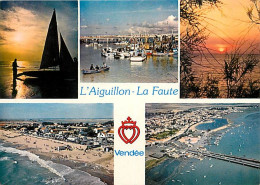 85 - L'Aiguillon Sur Mer - La Faute Sur Mer - Multivues - Flamme Postale De La Rochelle - CPM - Voir Scans Recto-Verso - Sonstige & Ohne Zuordnung