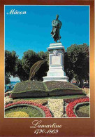 71 - Macon - Statue De Lamartine - Fleurs - CPM - Voir Scans Recto-Verso - Macon