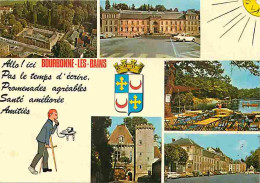 52 - Bourbonne Les Bains - Multivues - Automobiles - Blasons - CPM - Voir Scans Recto-Verso - Bourbonne Les Bains