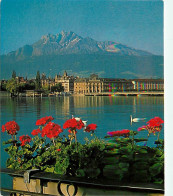 Suisse - LU Lucerne - Luzern - Luzern Mit Pilatus - CPM - Carte Neuve - Voir Scans Recto-Verso - Sonstige & Ohne Zuordnung