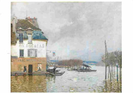 Art - Peinture - Alfred Sisley - Inondation à Port-Marly - CPM - Voir Scans Recto-Verso - Paintings