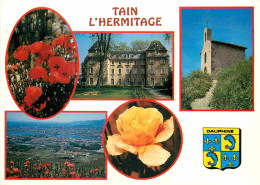 26 - Tain L'Hermitage - Multivues - Blasons - Fleurs - CPM - Voir Scans Recto-Verso - Other & Unclassified