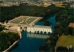 37 - Chenonceau - Le Château - Vue Aérienne - Carte Neuve - CPM - Voir Scans Recto-Verso - Chenonceaux