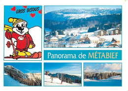 25 - Métabief - Mont D'Or - Multivues - Masquotte - Hiver - Neige - CPM - Voir Scans Recto-Verso - Otros & Sin Clasificación