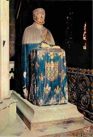 18 - Bourges - La Cathédrale Saint Etienne - Intérieur De La Cathédrale - Statue Du Duc Jean De Berry En Prière (marbre  - Bourges