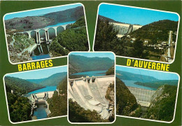 19 - Corrèze - Barrages D'Auvergne - Multivues - Flamme Postale De Langeac - CPM - Voir Scans Recto-Verso - Autres & Non Classés