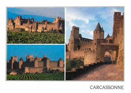 11 - Carcassonne - La Cité Médiévale - Multivues - Carte Neuve - CPM - Voir Scans Recto-Verso - Carcassonne