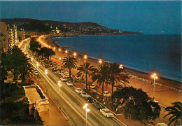 06 - Nice - La Promenade Des Anglais - Vue De Nuit - Automobiles - CPM - Carte Neuve - Voir Scans Recto-Verso - Sonstige & Ohne Zuordnung