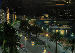06 - Nice - La Promenade Des Anglais - Vue De Nuit - CPM - Carte Neuve - Voir Scans Recto-Verso - Sonstige & Ohne Zuordnung