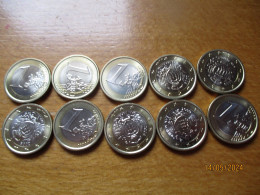 10 X 1 Euro San Marin 2009 Unc - San Marino