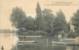 95 - Enghien Les Bains - Le Lac à L'Embarcadère Saint-Gratien - CPA - Voir Scans Recto-Verso - Enghien Les Bains