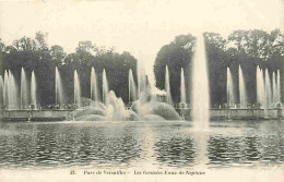 78 - Versailles - Le Parc - Les Grandes Eaux Au Bassin De Neptune - CPA - Voir Scans Recto-Verso - Versailles