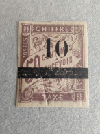 Sénégal Taxe N°1 (1 Pli) Bien Gommé - Unused Stamps