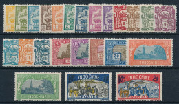 BM-106: INDOCHINE:  N°123/146* - Ungebraucht