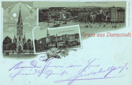 604411 | Ansichtskarte Ortsansicht  | Darmstadt (W - 6100), -, - - Sonstige & Ohne Zuordnung